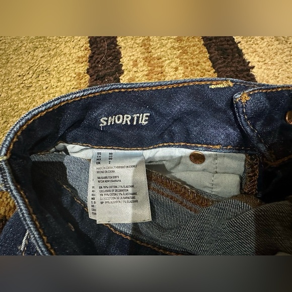 American Eagle Outfitters Cutoff Super Stretch Jean Shorts - Picture 3 of 4